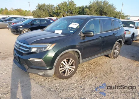 2016 Honda Pilot Ex-L из США, поврежденный, VIN 5FNYF5H74GB038391